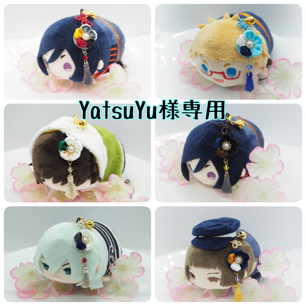 もちマス用　つまみ細工の髪飾り♪