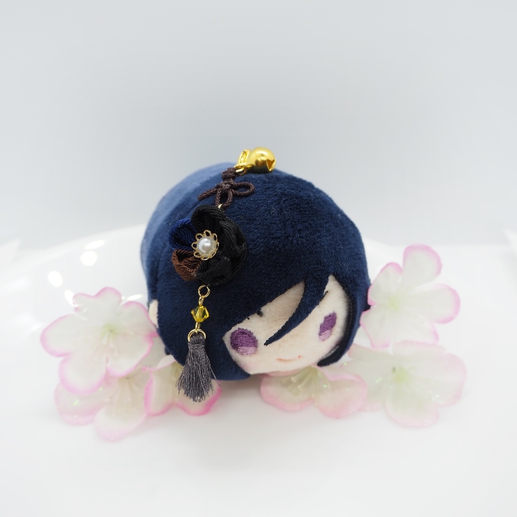 もちマス用 つまみ細工の髪飾り♪