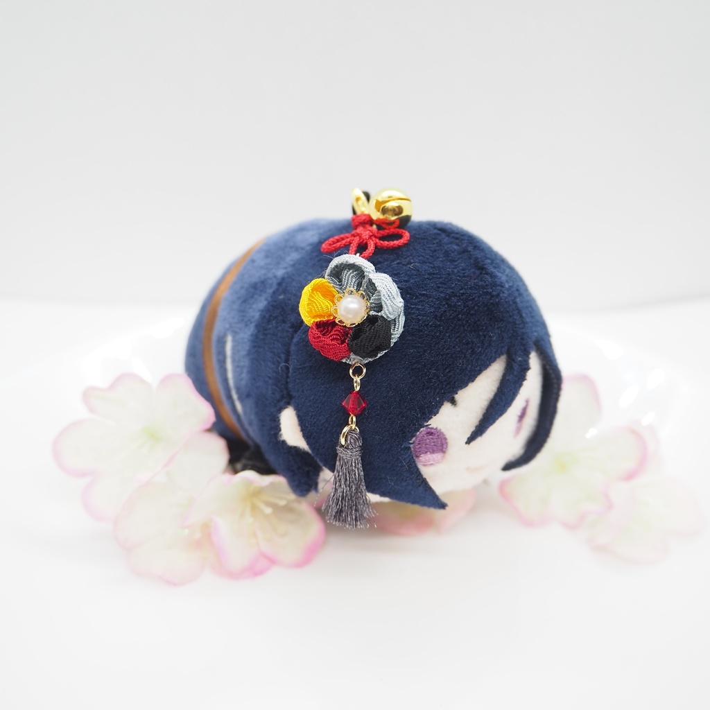 もちマス用 つまみ細工の髪飾り♪