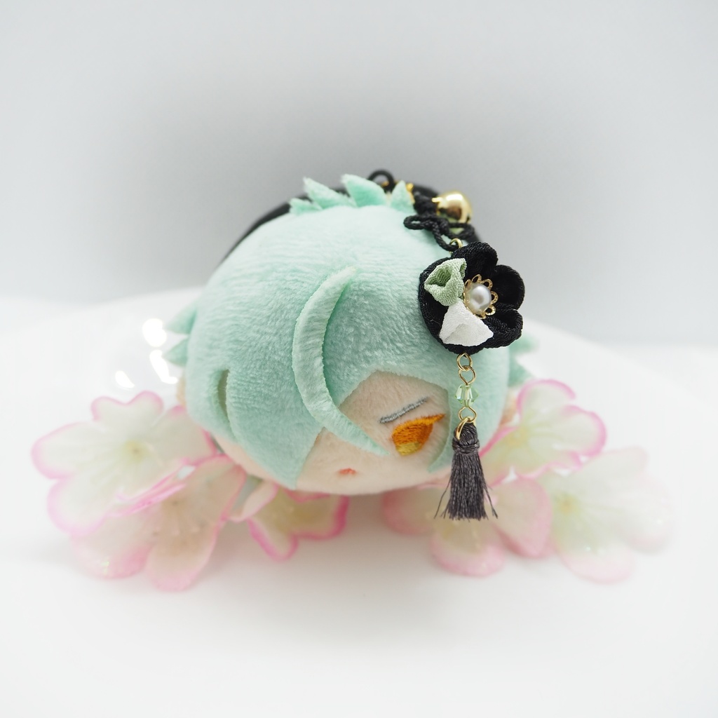 もちマス用 つまみ細工の髪飾り♪