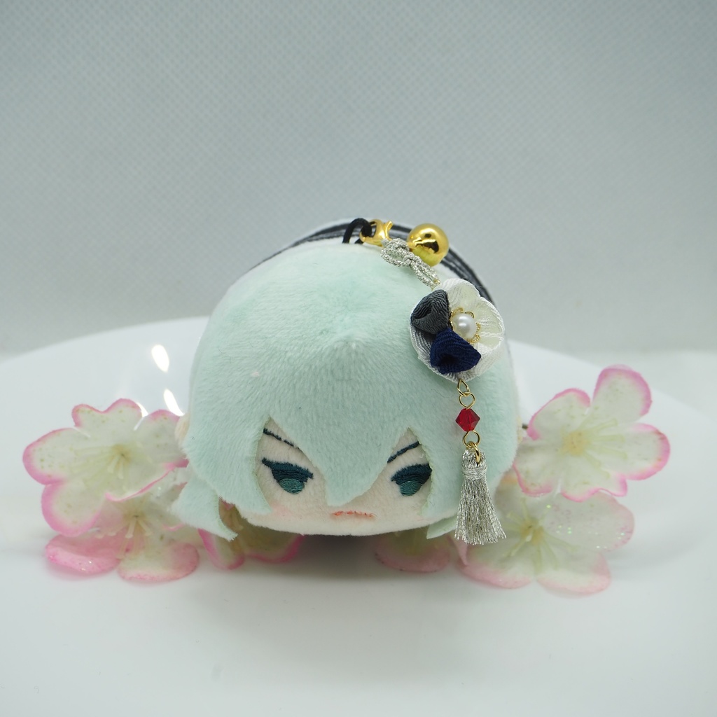 もちマス用 つまみ細工の髪飾り♪