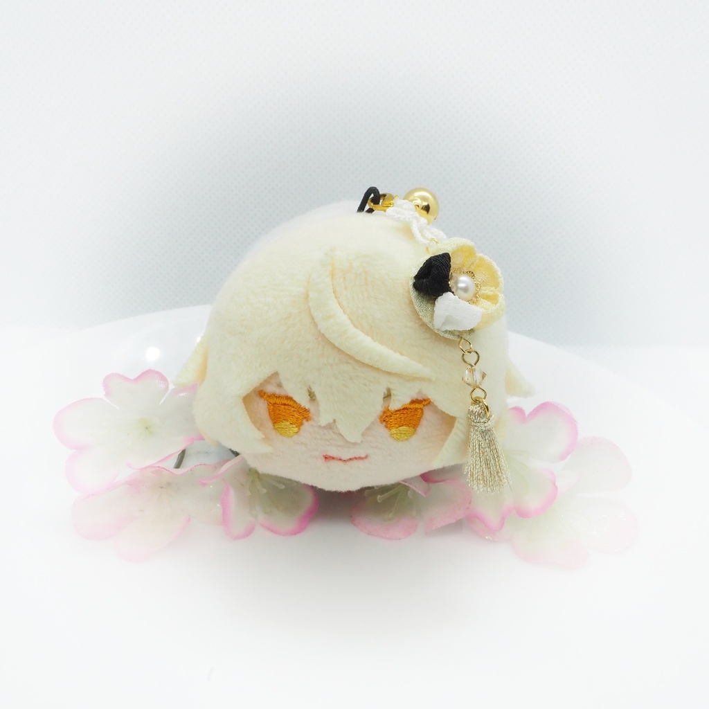 もちマス用 つまみ細工の髪飾り♪