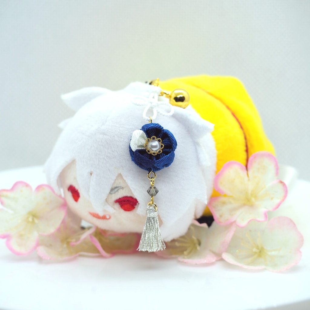 もちマス用 つまみ細工の髪飾り♪