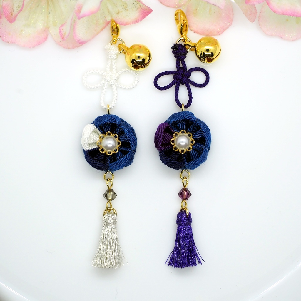 もちマス用 つまみ細工の髪飾り♪