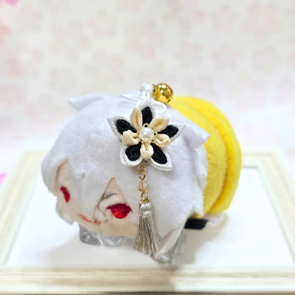 ぬいちゃんの髪飾り♪(剣つまみ)