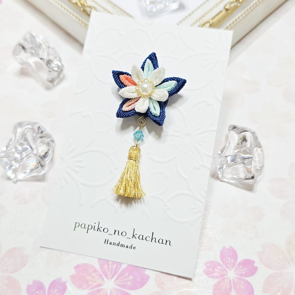 主とお揃いセット(ぬいちゃんの髪飾り)