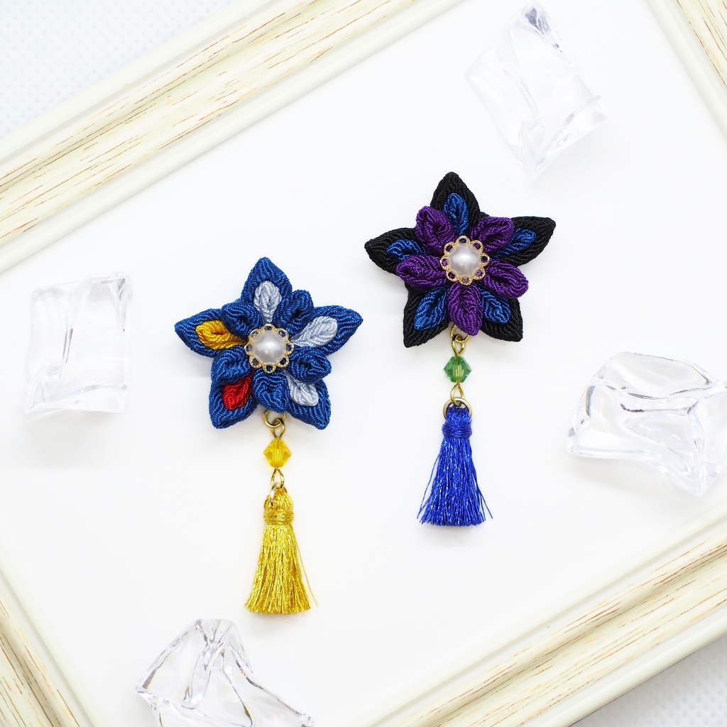 主とお揃いセット(ぬいちゃんの髪飾り)