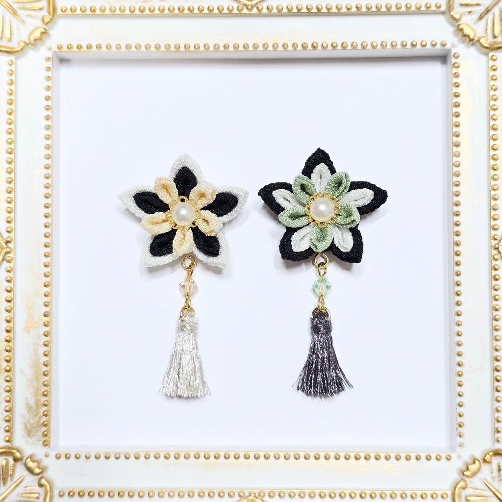 主とお揃いセット(ぬいちゃんの髪飾り)