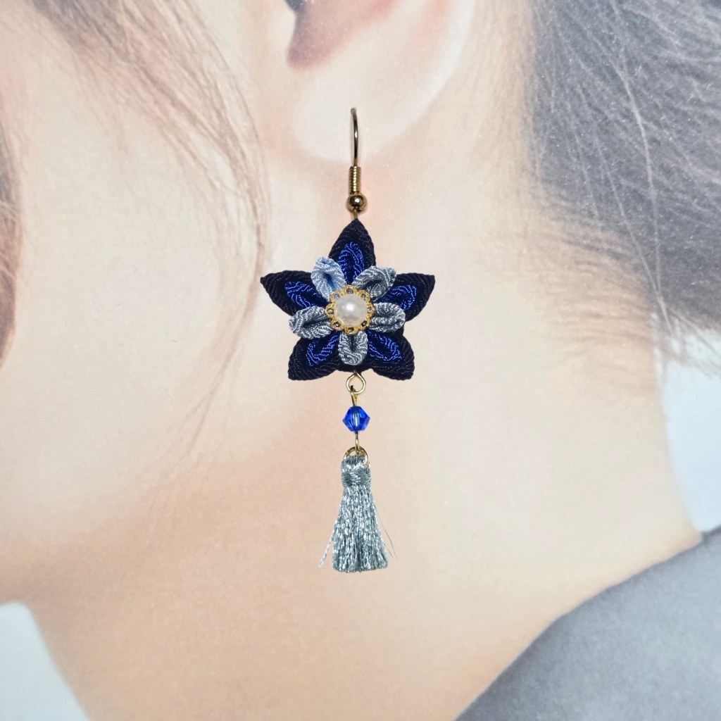 主とお揃いセット(ぬいちゃんの髪飾り)