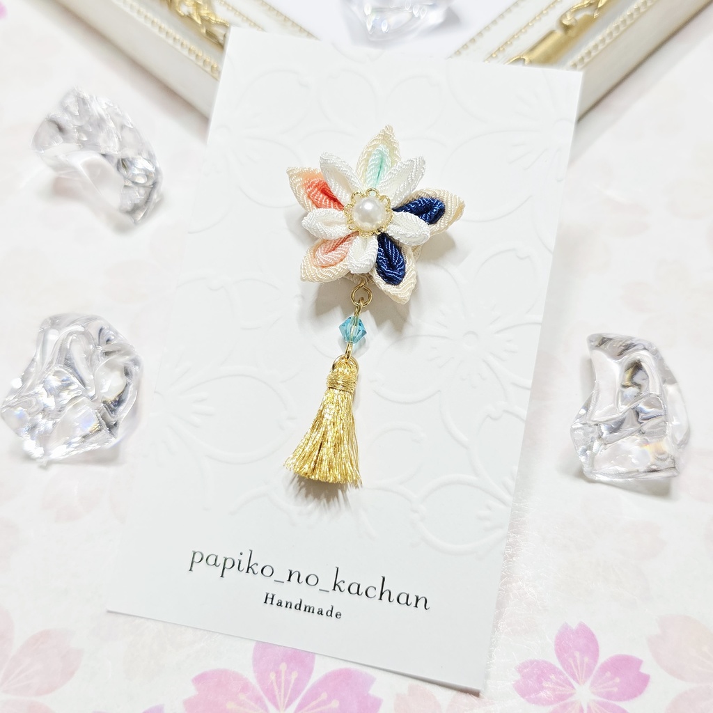 主とお揃いセット(ぬいちゃんの髪飾り)