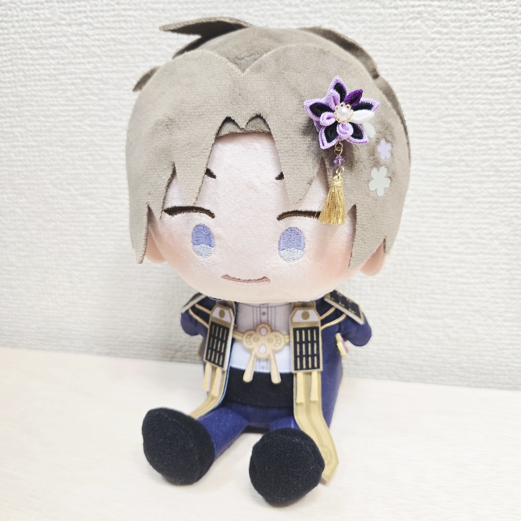 主とお揃いセット(ぬいちゃんの髪飾り)