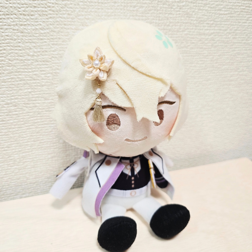 主とお揃いセット(ぬいちゃんの髪飾り)