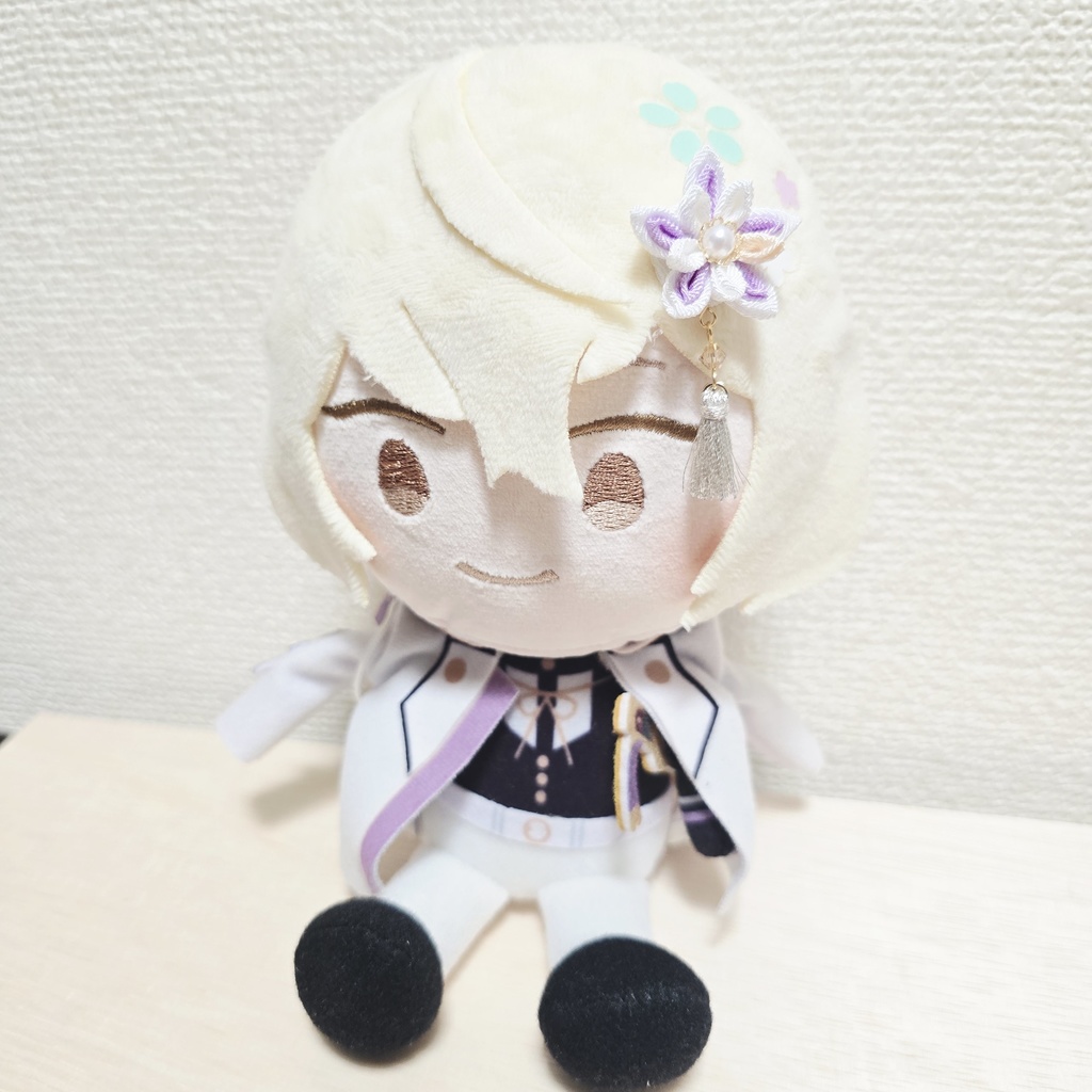 主とお揃いセット(ぬいちゃんの髪飾り)