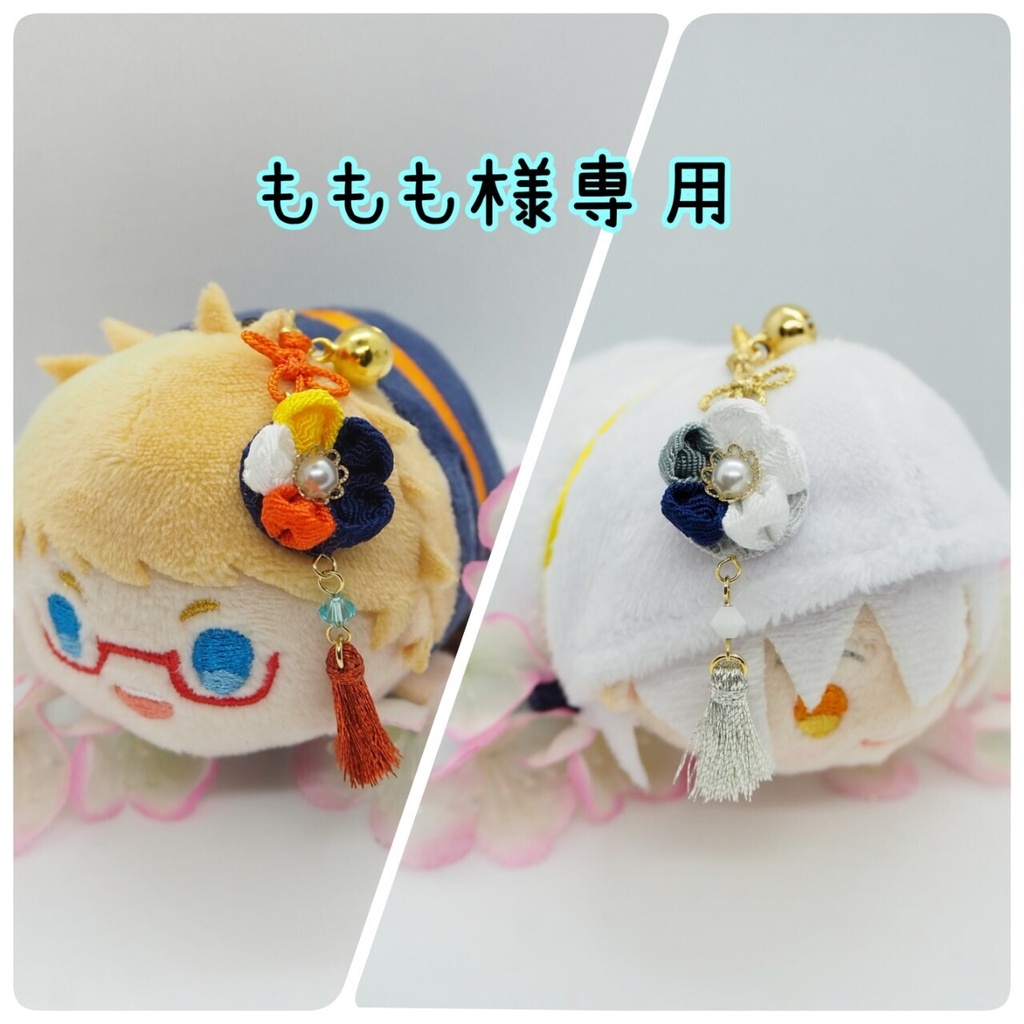 もちマス用　つまみ細工の髪飾り♪