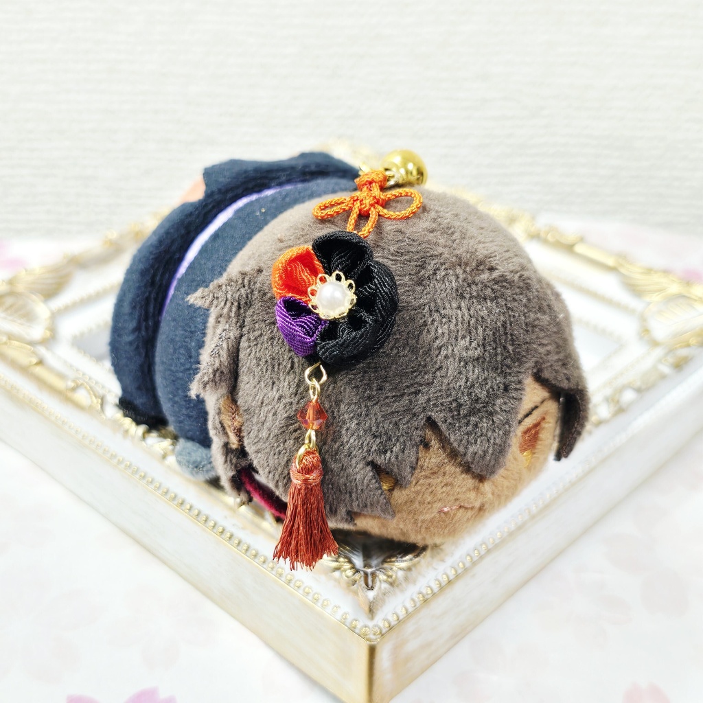 もちマス用 つまみ細工の髪飾り♪