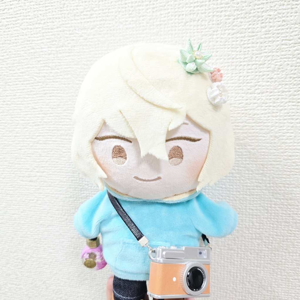 ぬいちゃんの3連髪飾り♪