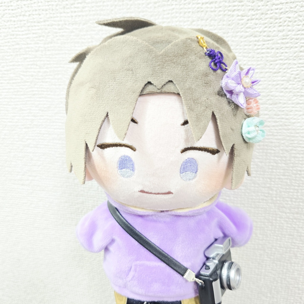 ぬいちゃんの3連髪飾り♪