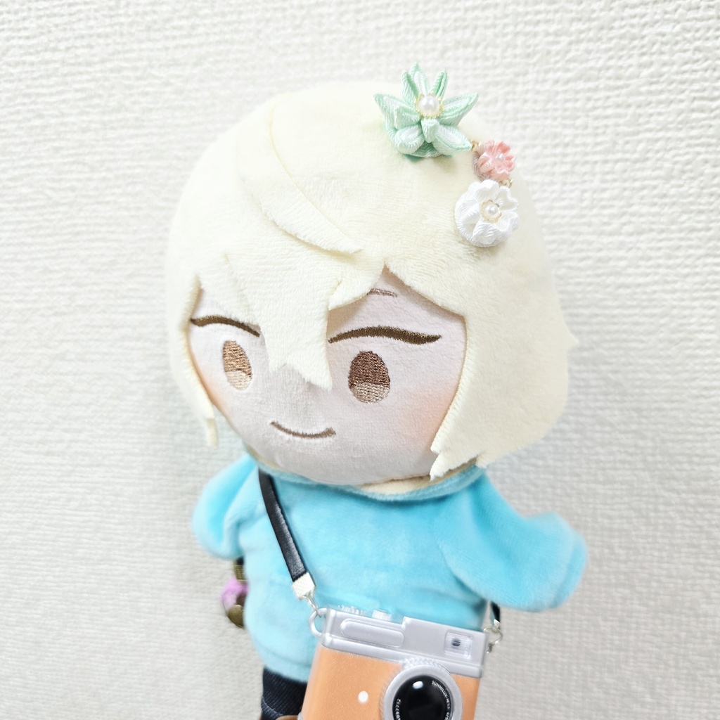 ぬいちゃんの3連髪飾り♪