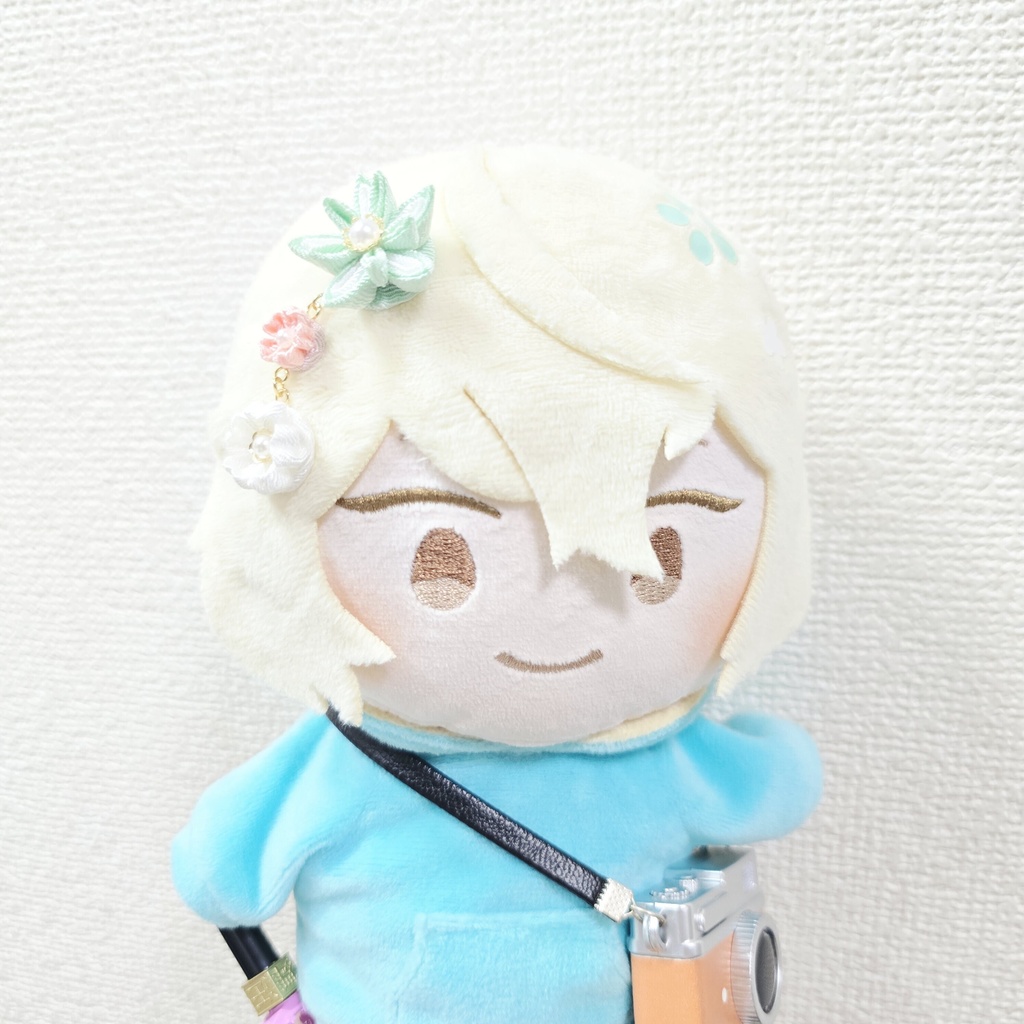 ぬいちゃんの3連髪飾り♪