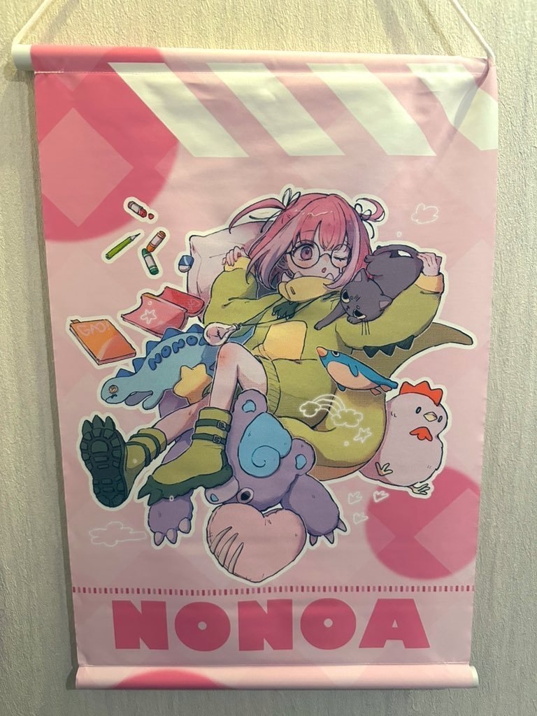 ののあちゃんタペストリー