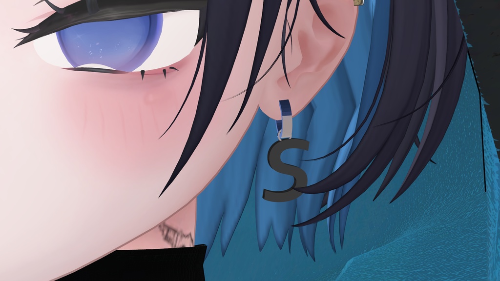 イニシャルピアス(無料)