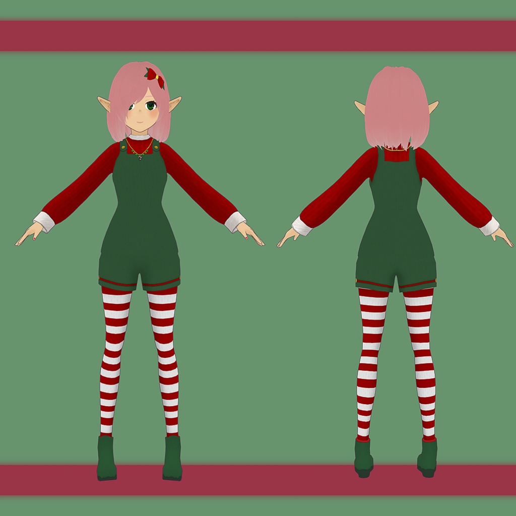 VRoid Christmas Cute Outfit / クリスマスの服