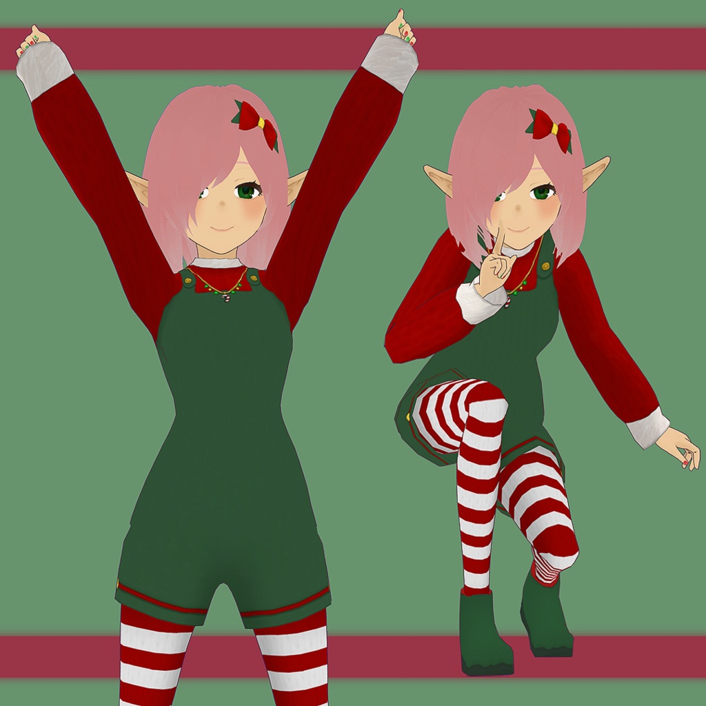 VRoid Christmas Cute Outfit / クリスマスの服
