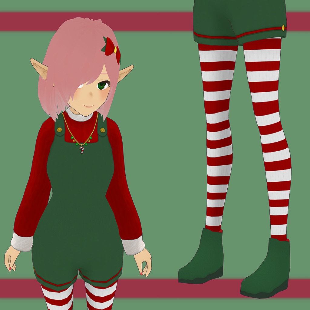 VRoid Christmas Cute Outfit / クリスマスの服