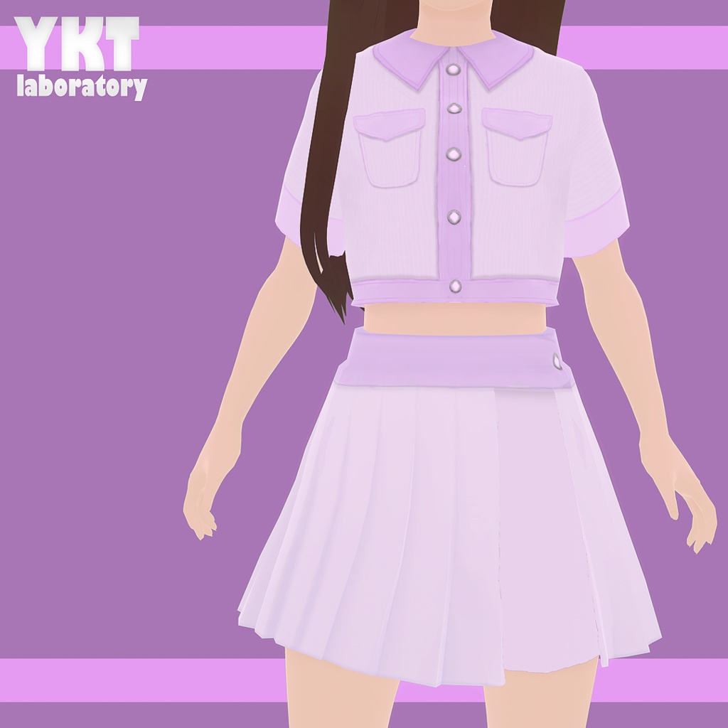VRoid Girls Planet 999 Uniform