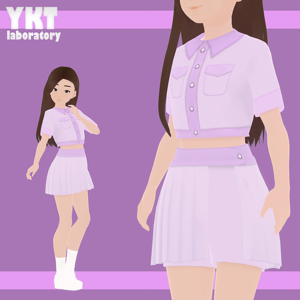 VRoid Girls Planet 999 Uniform