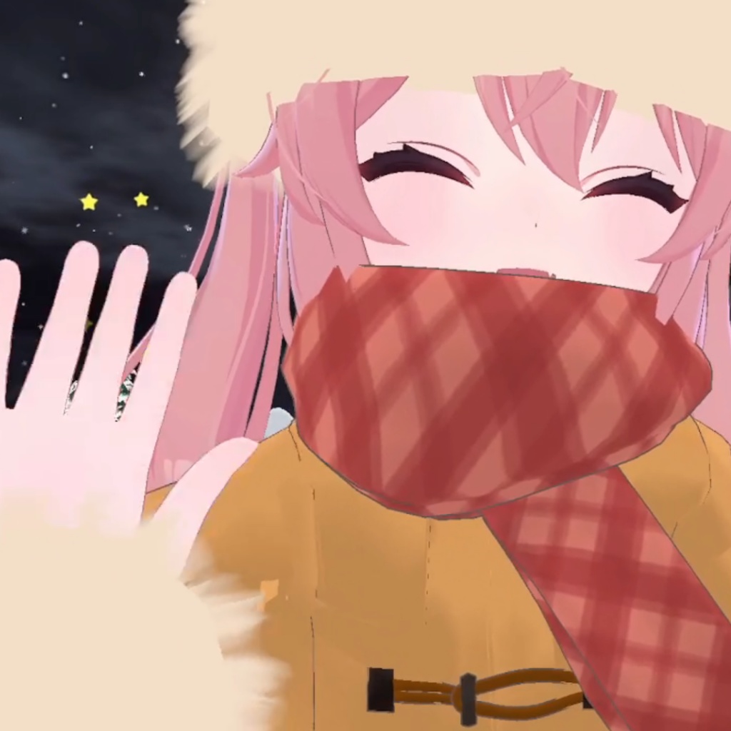 【VRChat】あったかモフモフセット(ウシャンカ・アームウォーマー)【Pomu Style】