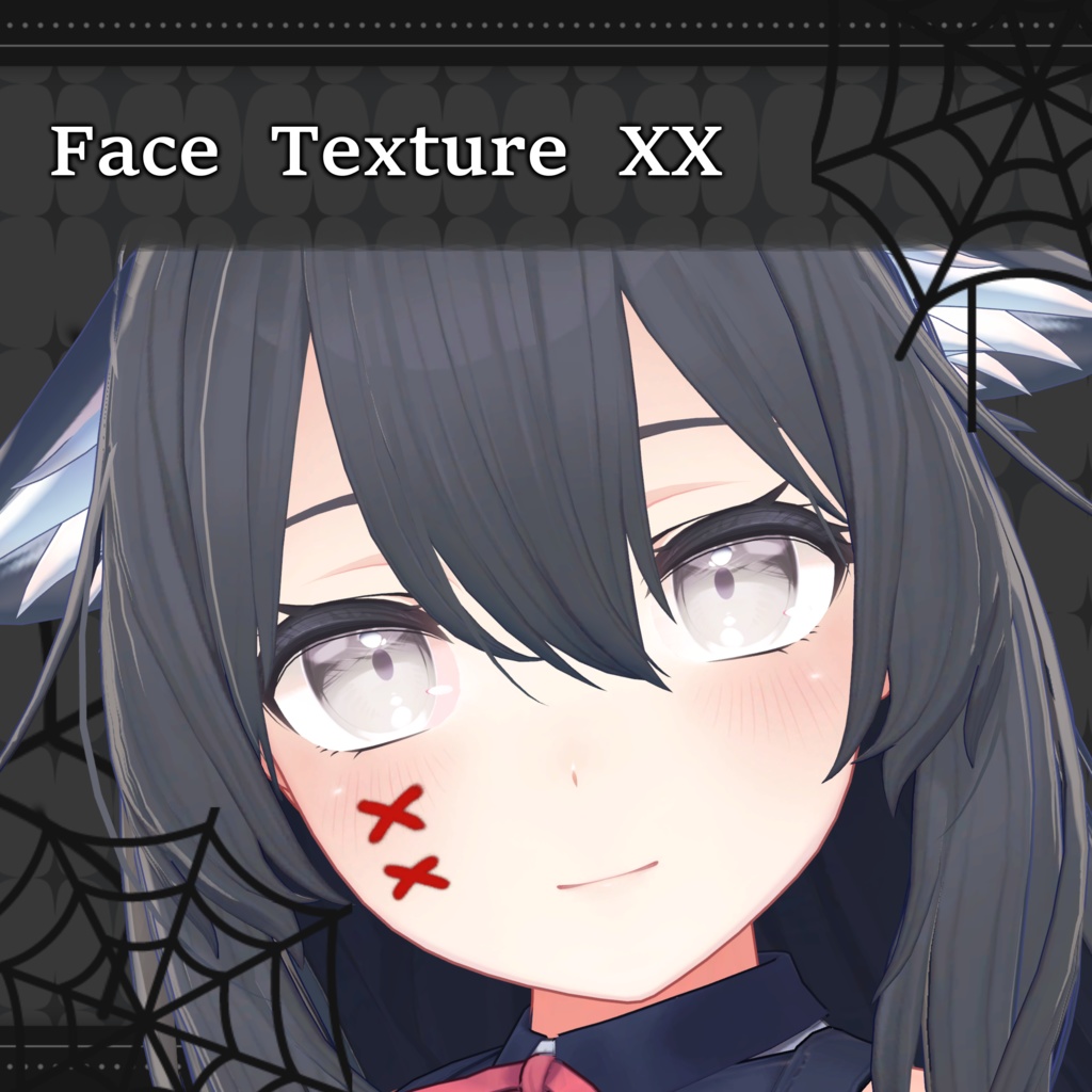 【ハロウィンメイク】桔梗対応!アイテクスチャ・フェイステクスチャ/Eye Texture・Face Texture