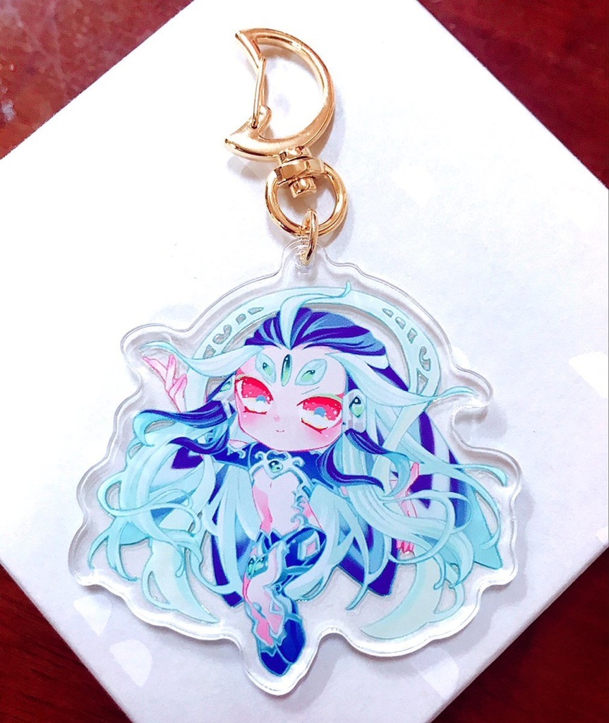 中華鯖アクキー 始皇帝、哪吒