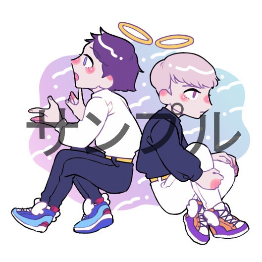 天使くんアクリルキーホルダー