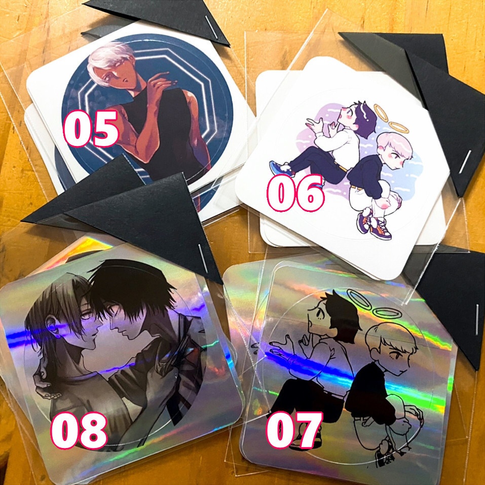 asaya創作ステッカー