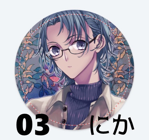 asaya創作ステッカー