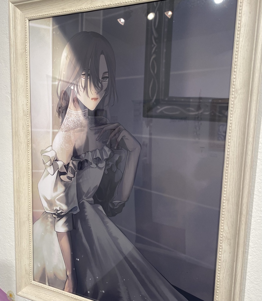 「memento mori」フレーム付きポスター