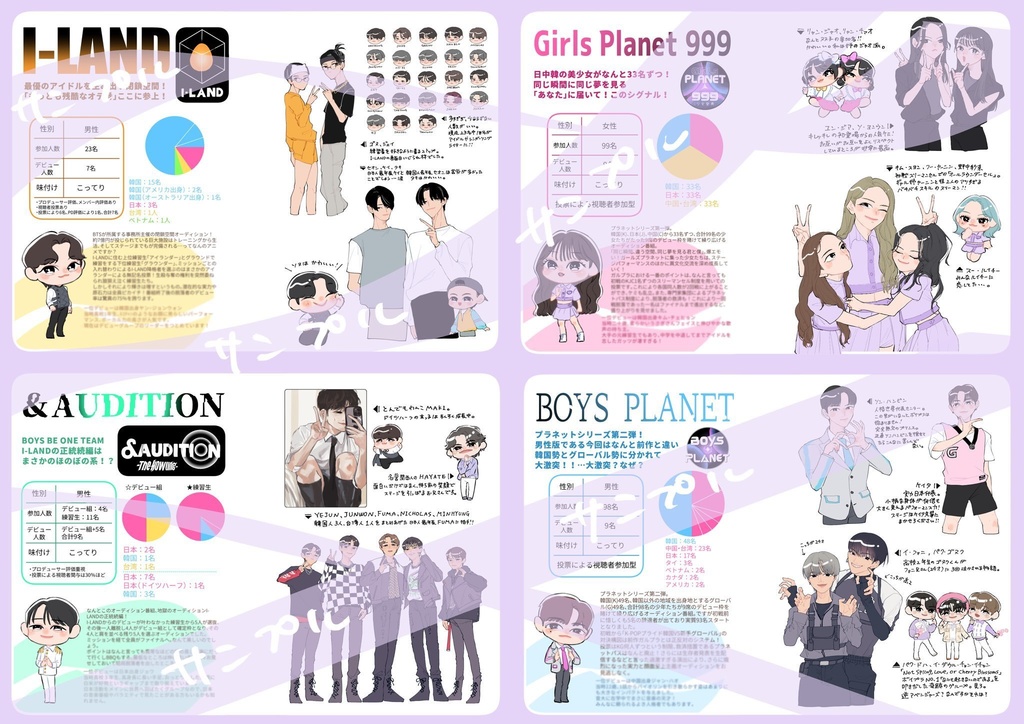 K-POPアイドルオーディション番組を見よう!