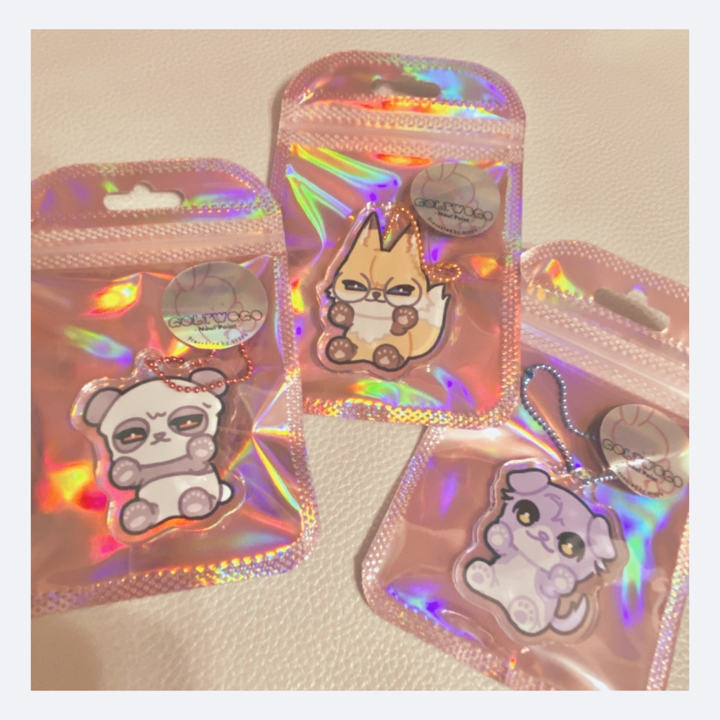 創作アイドルアニマルアクキー