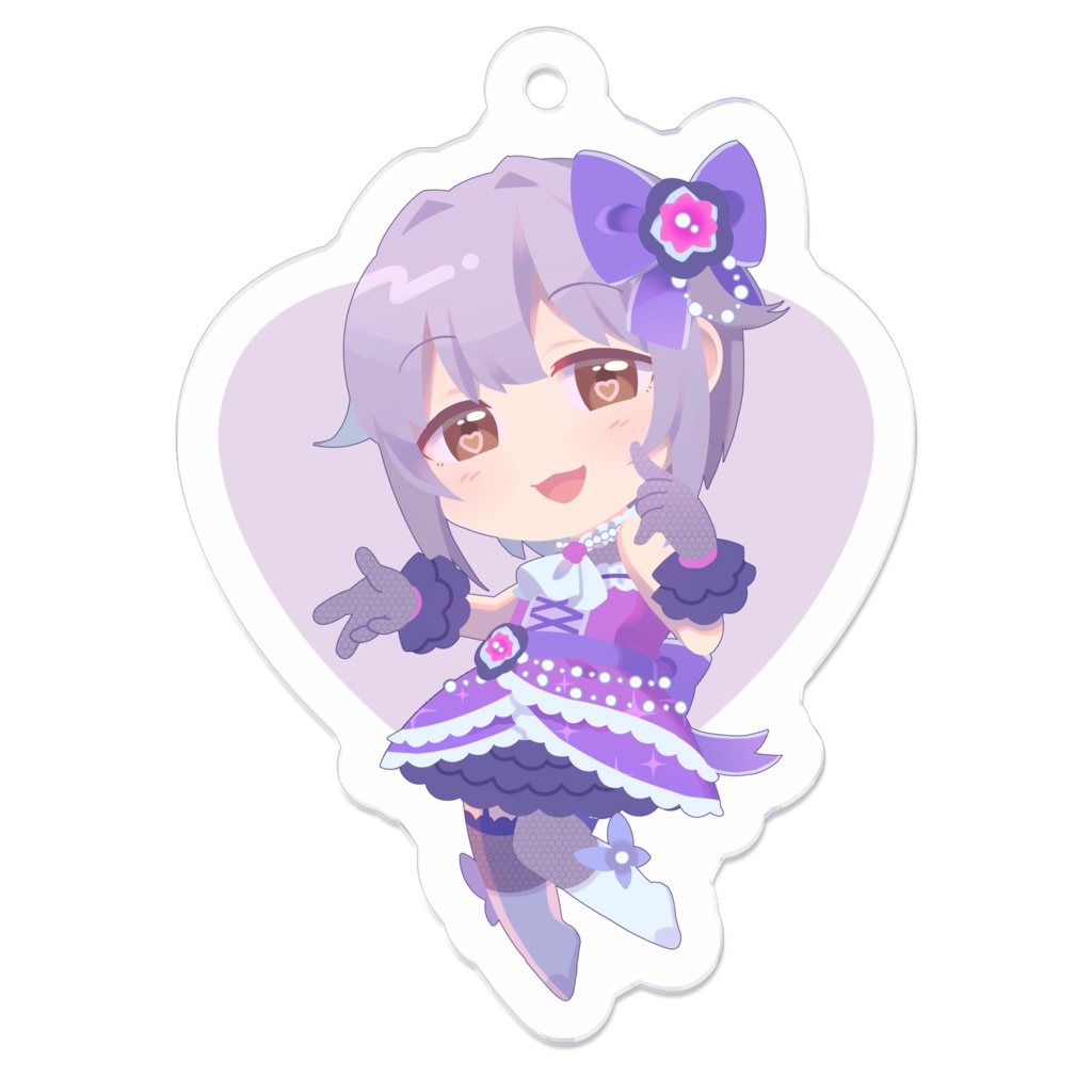 自称 カンペキ 輿水幸子 アクリルキーホルダー 魚市場 Booth