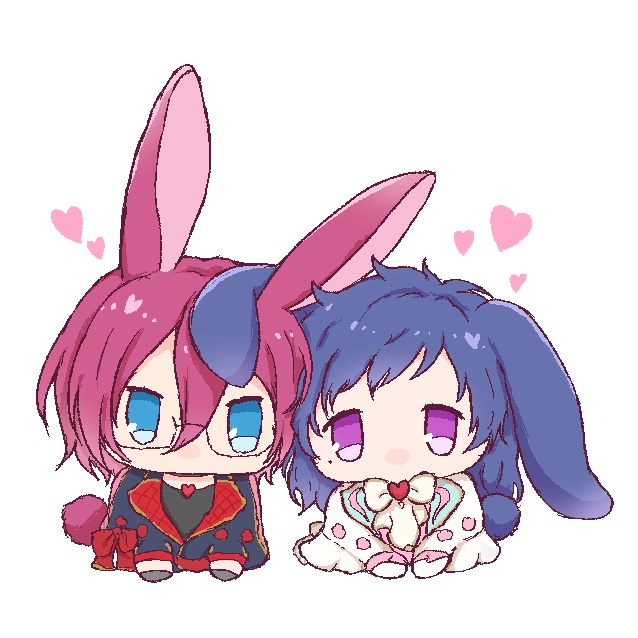 茨弓♀うさちゃんアクリルキーホルダー