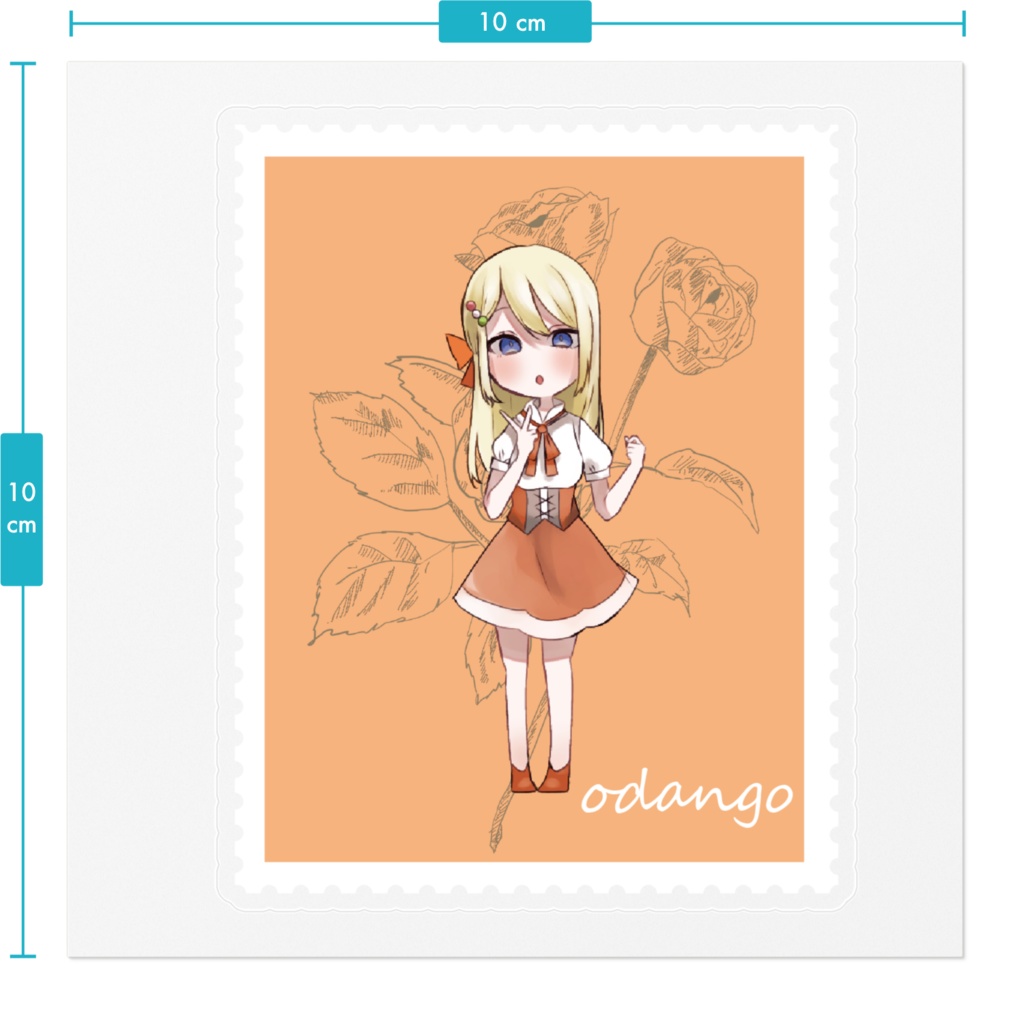 【ステッカー】フレイヤ(おだんご)