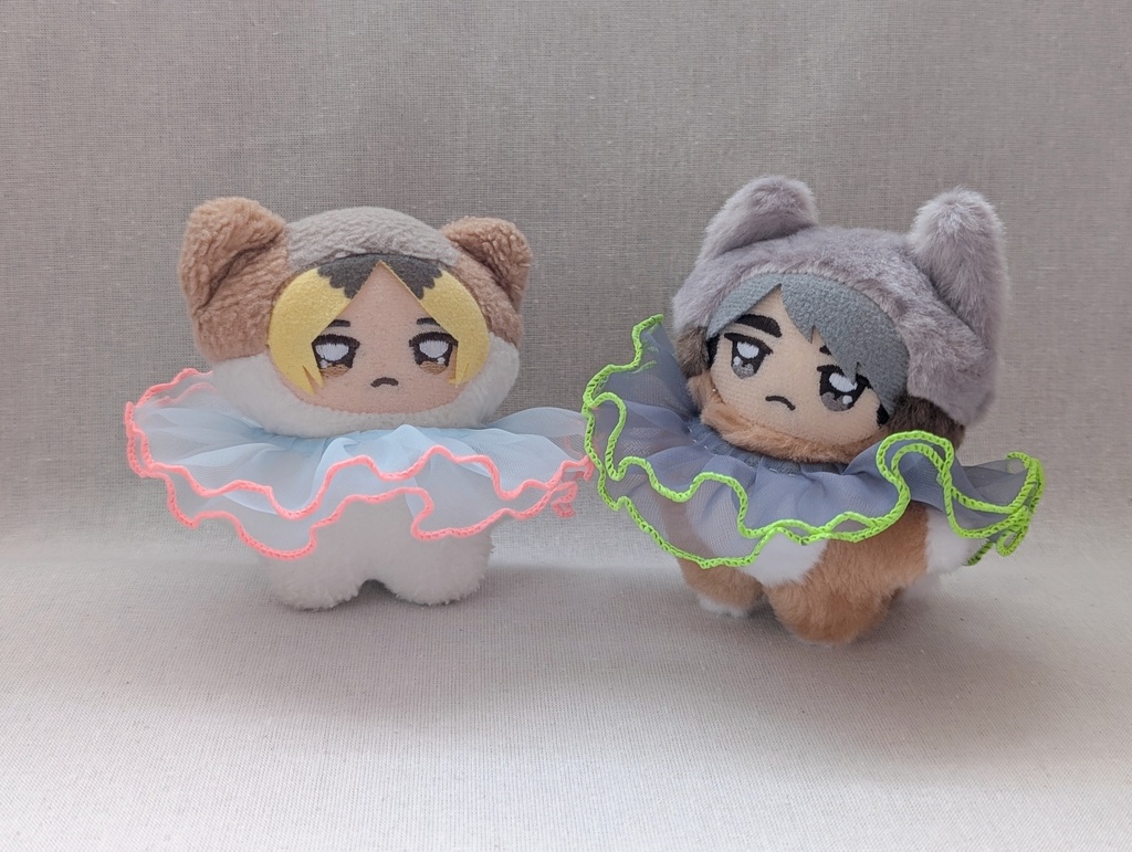 キラキラしてない妖精さんのお洋服