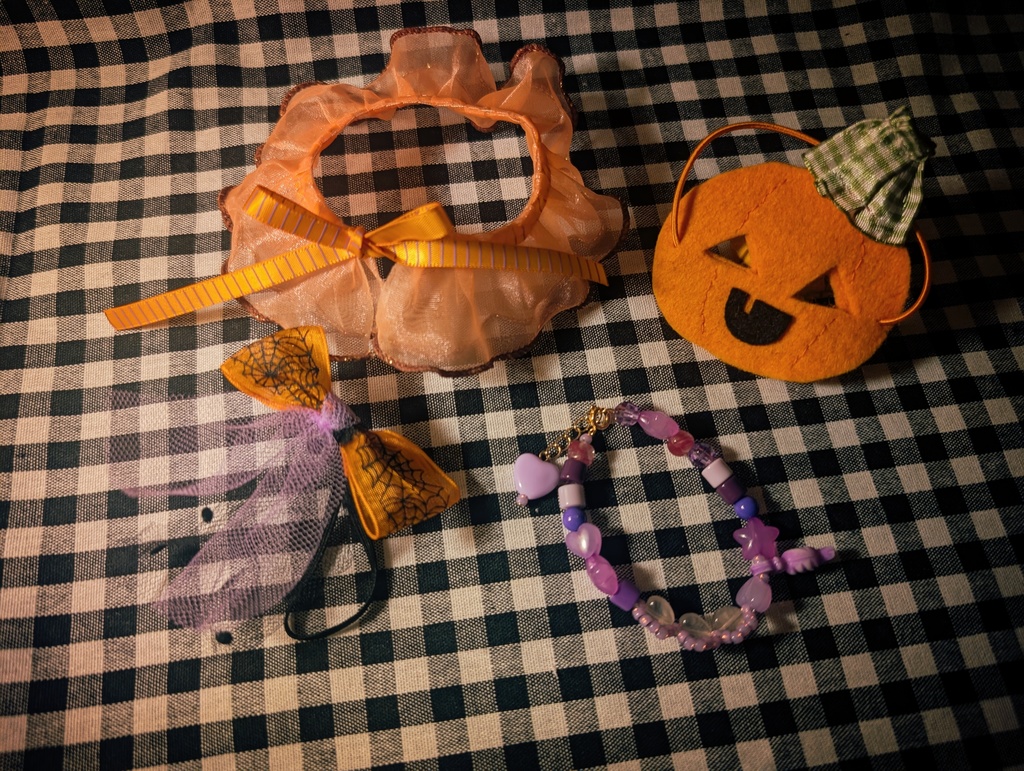ハロウィン仮装セット🎃かぼちゃと魔女っこ🎃