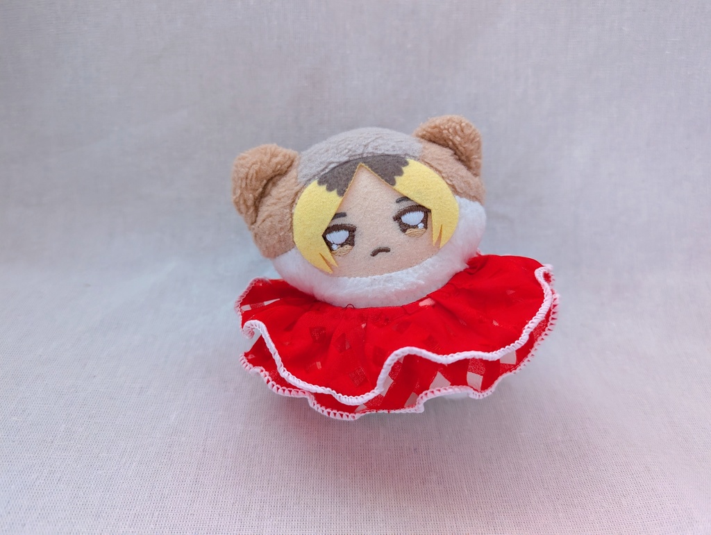 【B】チェック柄💓妖精さんのお洋服