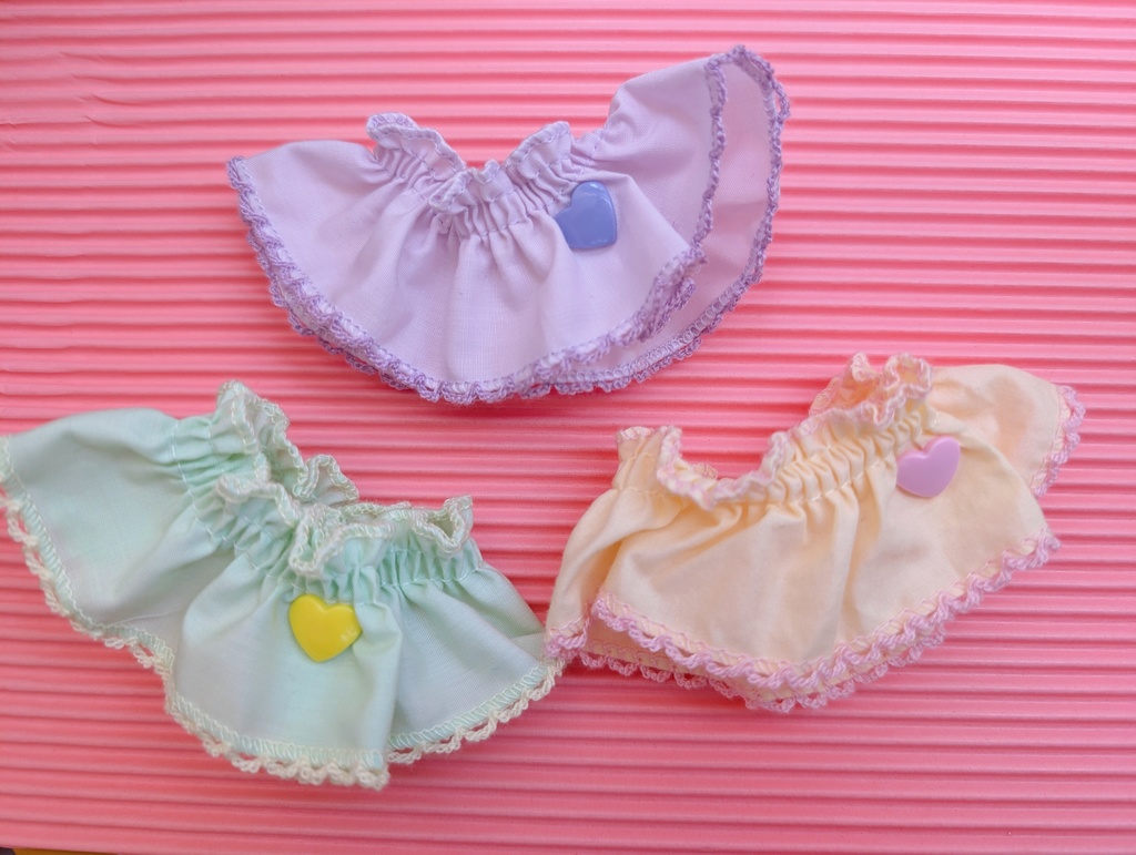 ハートボタンのお洋服【B】