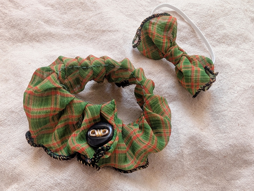 おでかけチェックのお洋服