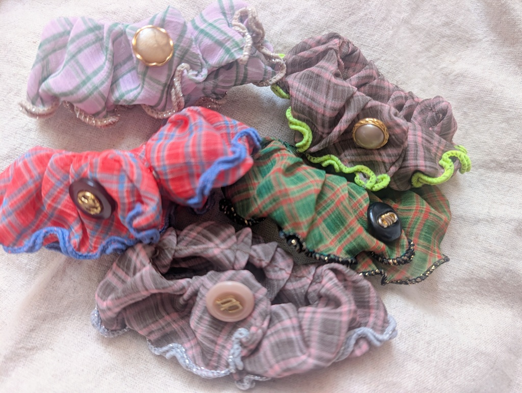 おでかけチェックのお洋服