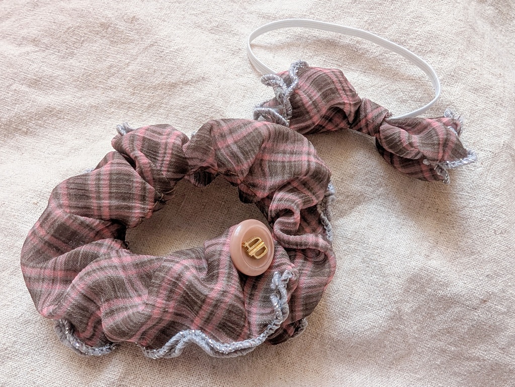 おでかけチェックのお洋服