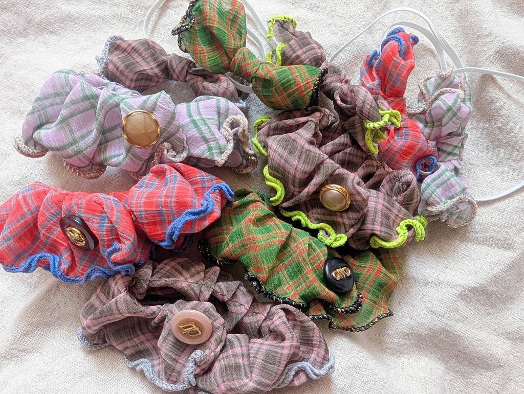 おでかけチェックのお洋服